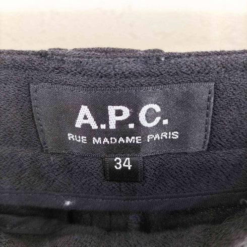 アーペーセー A.P.C. コットンリネン パンツ レディース FR:34